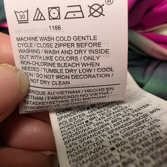 Athleta x Alicia Keys Enlighten Up Jumpsuit Watercolor Print Size 4 - Picture 14 of 14